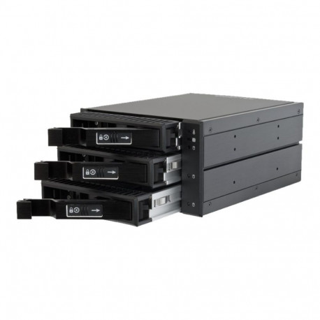 CHIEFTEC 2x5.25 pesad 3 SAS/SATA kõvaketastele