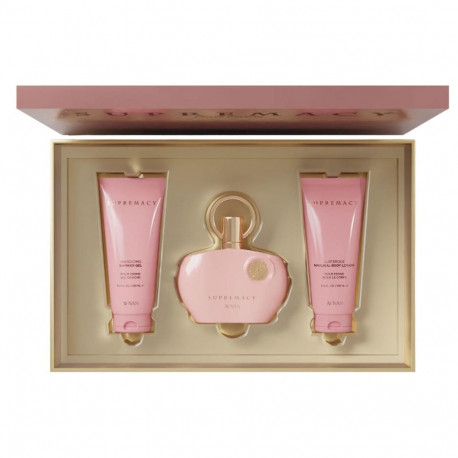 Afnan parfüümvee komplekt Supremacy naistele 100ml + dušigeel 100ml + lõhnastatud kehalosjoon 100ml