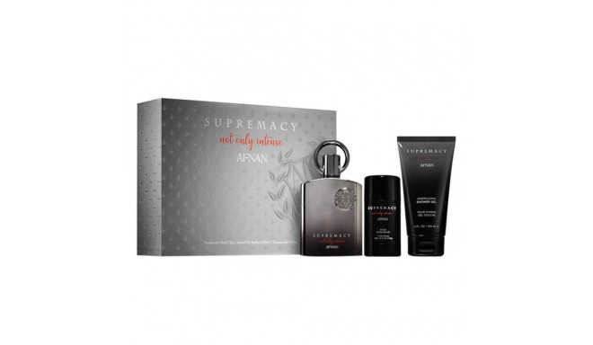 AFNAN SUPREMACY NOT ONLY INTENSE EAU DE PARFUM 100ML VAPORIZADOR + GEL DE BAÑO 100ML + DESODORANTE S