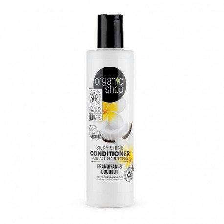 NATURA SIBERICA FRANGIPANI&COCONUT ACONDICIONADOR TODO TIPO DE CABELLOS 280ML
