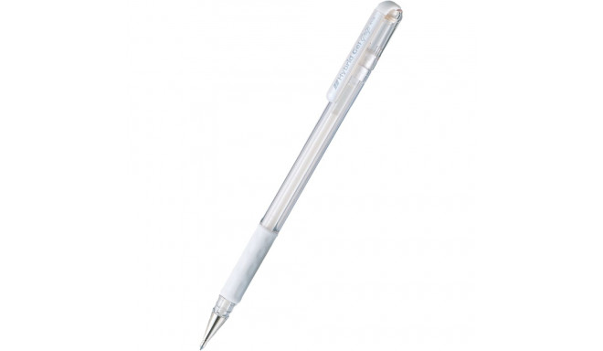 Pentel K118-W Hybrid Gel Grip Roller 0,8mm White