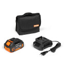 CORDLESS SNOWTHROWERS+ BATTERY/CHARGER DAST 3221LI SET DAEWOO