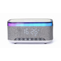 MOBILE CHARGER WRL&ALARM CLOCK/DAC-SPKBT-QC15-GR GEMBIRD