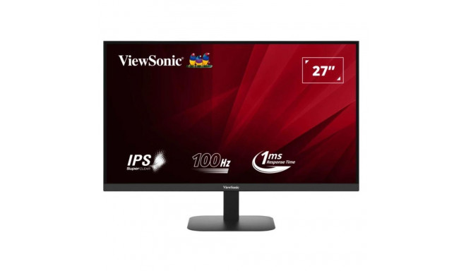 LCD Monitor|VIEWSONIC|VA2708-2K-HD|27"|4K|Panel IPS|2560x1440|100Hz|Matte|1 ms|Tilt|Colour Black|VA2