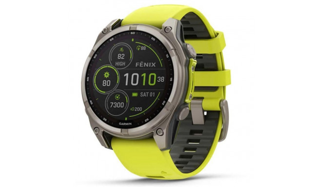 SMARTWATCH FENIX 8 SAPP. SOLAR/YELLOW 010-02907-21 GARMIN