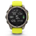 SMARTWATCH FENIX 8 SAPP. SOLAR/YELLOW 010-02907-21 GARMIN