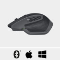 Logitech MX Master 2S Wireless Mouse, RF Wireless + Bluetooth, 4000 DPI, Graphite