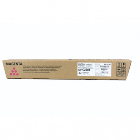 Ricoh MP C2503 (841930) Toner Cartridge, Magenta