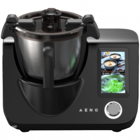 AENO CR1S Smart Cooking Robot, 3.5L Bowl, 8 Programs, 5" Screen, Black