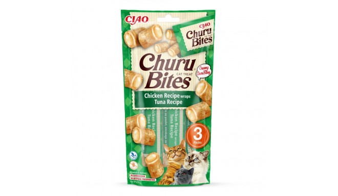 Cat Treats - Inaba Churu Bites Tuna With Chicken 3x10g