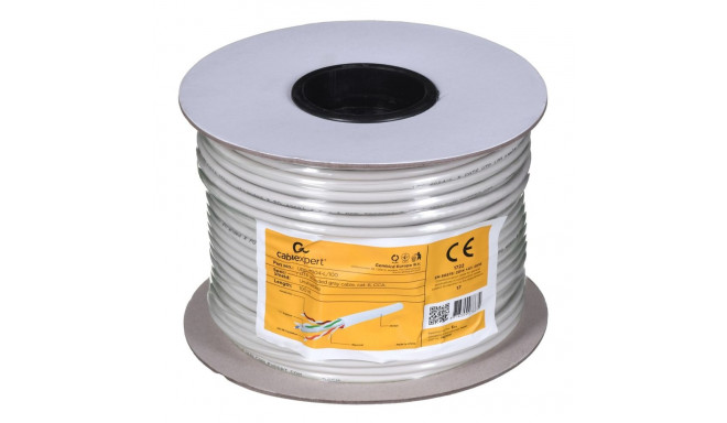 Network cable - Gembird CAT6 U/UTP 100m Grey