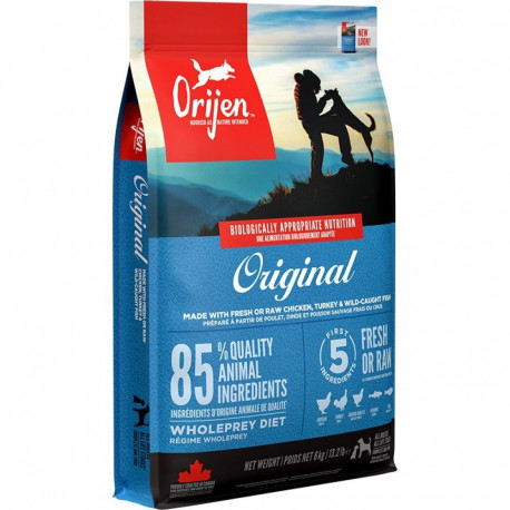 Dry Dog Food - Orijen Original 6 kg Grain-Free Chicken Fish Turkey