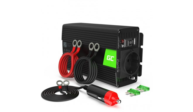 Power Inverter - Green Cell Inv02de 300w, Black