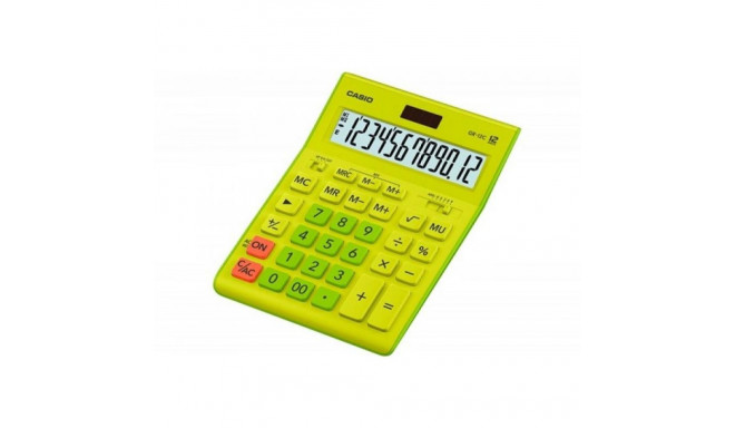 Calculator - Casio GR-12C-GN 12 Digit Desktop Lime Green