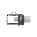 Flash Drive - Sandisk Ultra Dual M3.0 64GB USB 3.2 Gen 1 Black/silver/