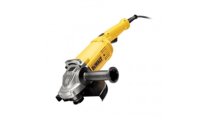 Angle Grinder - Dewalt Dwe494 Qs 230mm 2200w 5.2kg Black/yellow