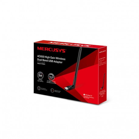 Wireless Adapter - Mercusys Ac650 Dual Band USB Adapter