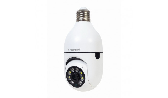 Smart WiFi Camera - Gembird 1080p E27 Rotatable Indoor Camera