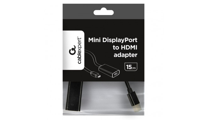 Video Adapter - Gembird Mini DisplayPort HDMI Type A Black