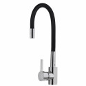 Kitchen Faucet - Pyramis 090919638 Kitchen Faucet Black, Chrome -> Bla