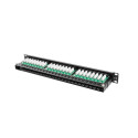 Distribution panel - Lanberg PPU5-1048-B 48 Ports 1U Black