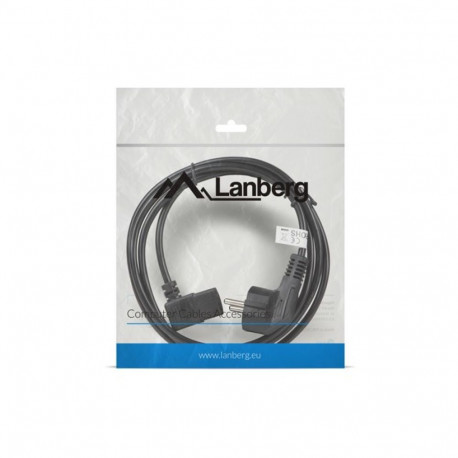 Power Cord - Lanberg Ca-c13c-12cc-0018-bk 2m C13 Coupler Black