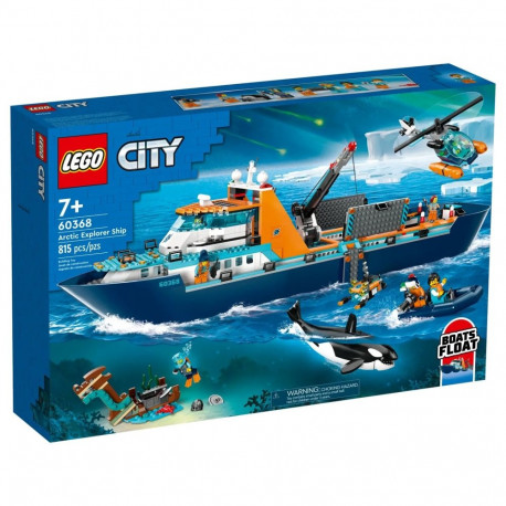 LEGO Set - LEGO City 60368 Arctic Explorer Ship 815 Pieces