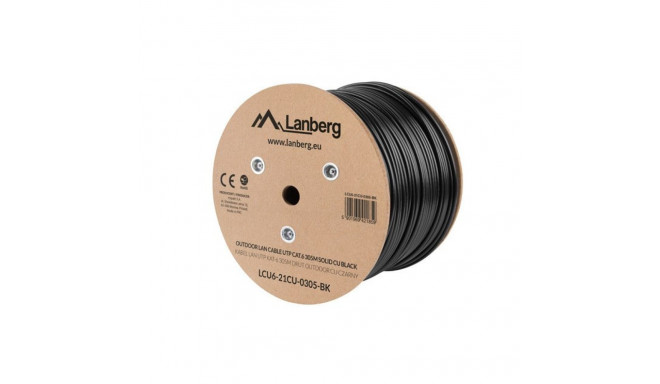 Networking Cable - Lanberg Lcu6-21cu 305m Cat6 U/UTP Black