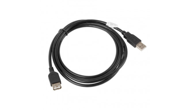 USB Cable - Lanberg 2.0, Black
