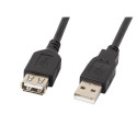 USB Cable - Lanberg 2.0, Black