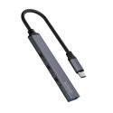 USB Hub - Savio Ak-71 3xusb-a 2.0, 1xusb-a 3.0, 4-in-1, 5 Gbps
