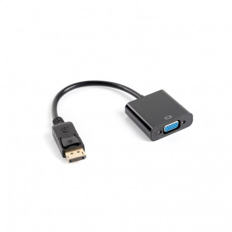 VGA Adapter - Lanberg Ad-0002 0.2m DisplayPort Black