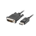 Display Port Adapter - Lanberg Ca-dpdv-10cu 1m DisplayPort To Dvi-d Bl