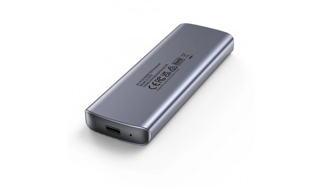 M.2 Drive Enclosure - Unitek S1241B01 NVMe USB-C 10Gbps Grey