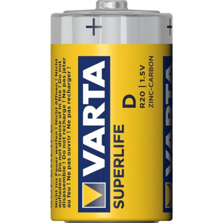 Battery - Varta R20 D Zinc-carbon