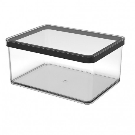 Pet Food Container - LOFT 2.25L Durable Technopolymer Transparent/Black
