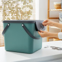 Waste Sorting Container - ALBULA 40L Recycled Plastic Green