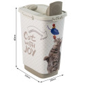 Storage Container - Rotho Cody Beige - 25l