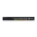 Ethernet Switch - Zyxel Xgs2220-30hp Managed, Black