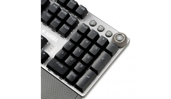 Keyboard - Ibox Aurora K-3 USB Qwerty Silver