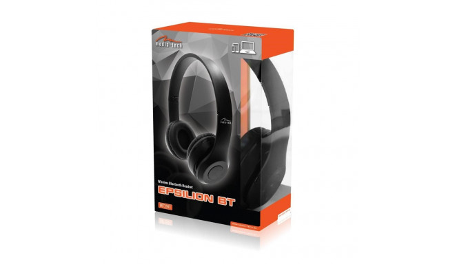 Wireless Headphones - Media-Tech Epsilon BT MT3591 Bluetooth 4.2 Black