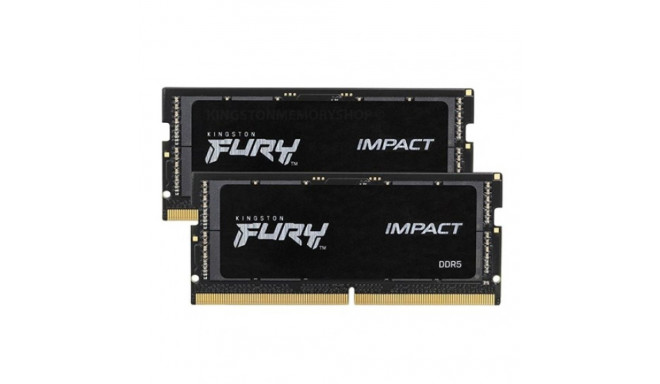 Memory Module - Kingston FURY Impact 32GB (2x16GB) DDR5 2400MHz Black