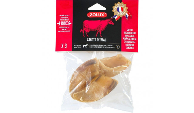 Dog Chew - Zolux Calf Hooves 90g