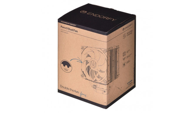 CPU Cooler - Endorfy Fera 5 Dual Fan