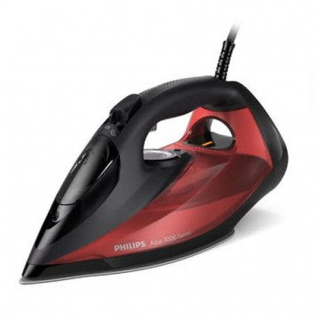 Iron - Philips 7000 Series Dst7022/40, Black, Red