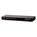 KVM Switch - ATEN 8-Port USB PS/2 VGA Rack-Mountable Black