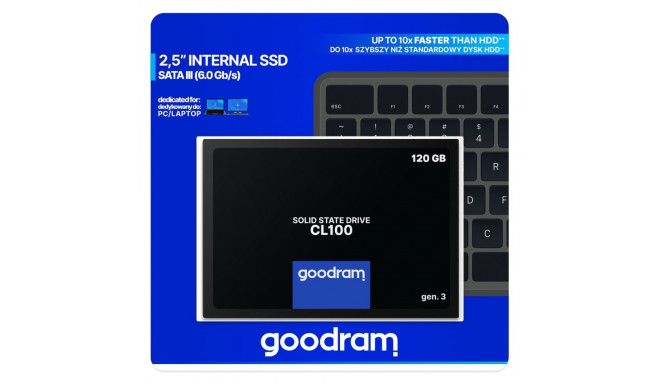 Internal SSD - Goodram Cl100 Gen.3