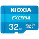 Memory Card - Kioxia Exceria 32GB MicroSDHC Class 10 UHS-I Blue