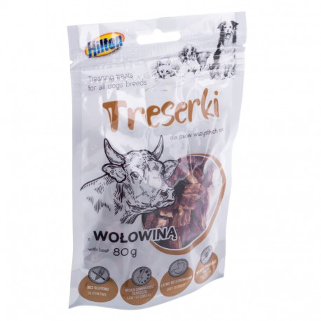 Dog Treats - Hilton Treaning Treats Beef 80g