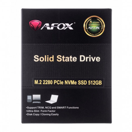 M.2 Drive - Afox SSD 512GB NVMe 1.7 Gb/s